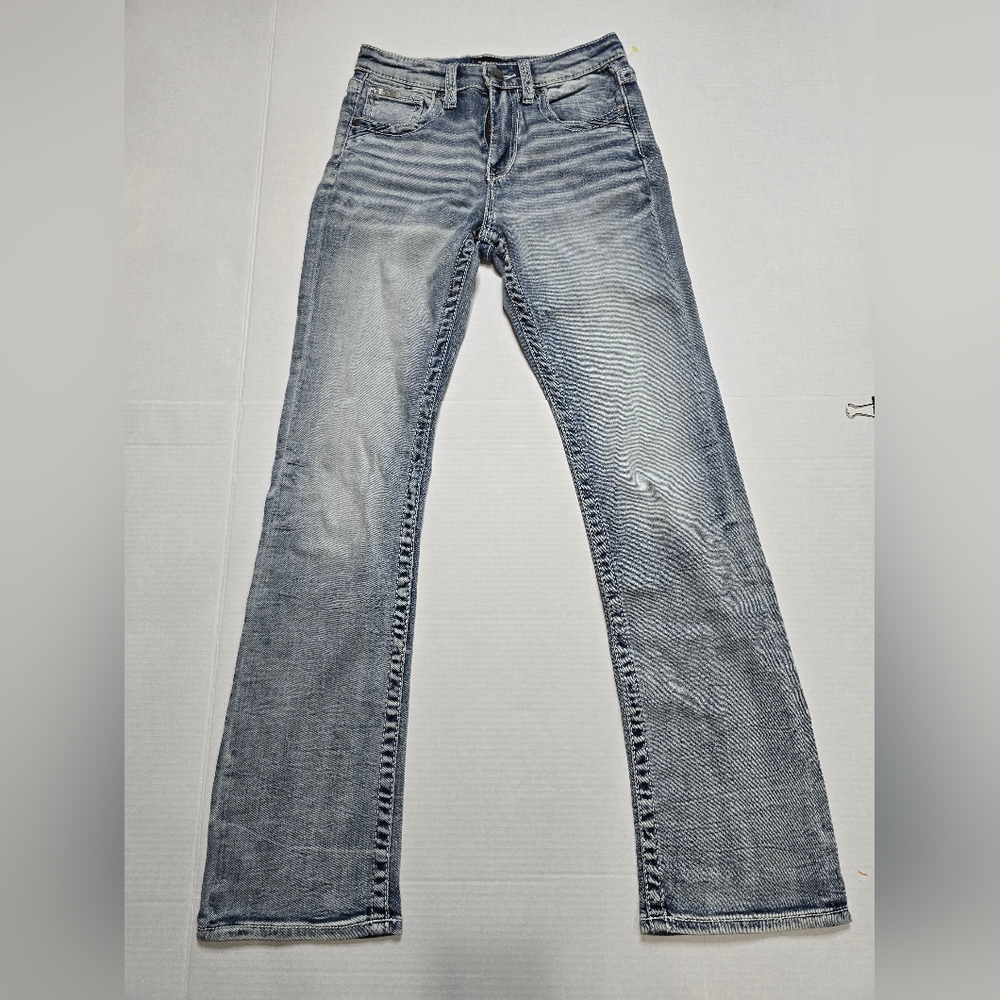 Buckle Kids Faded Blue Jeans